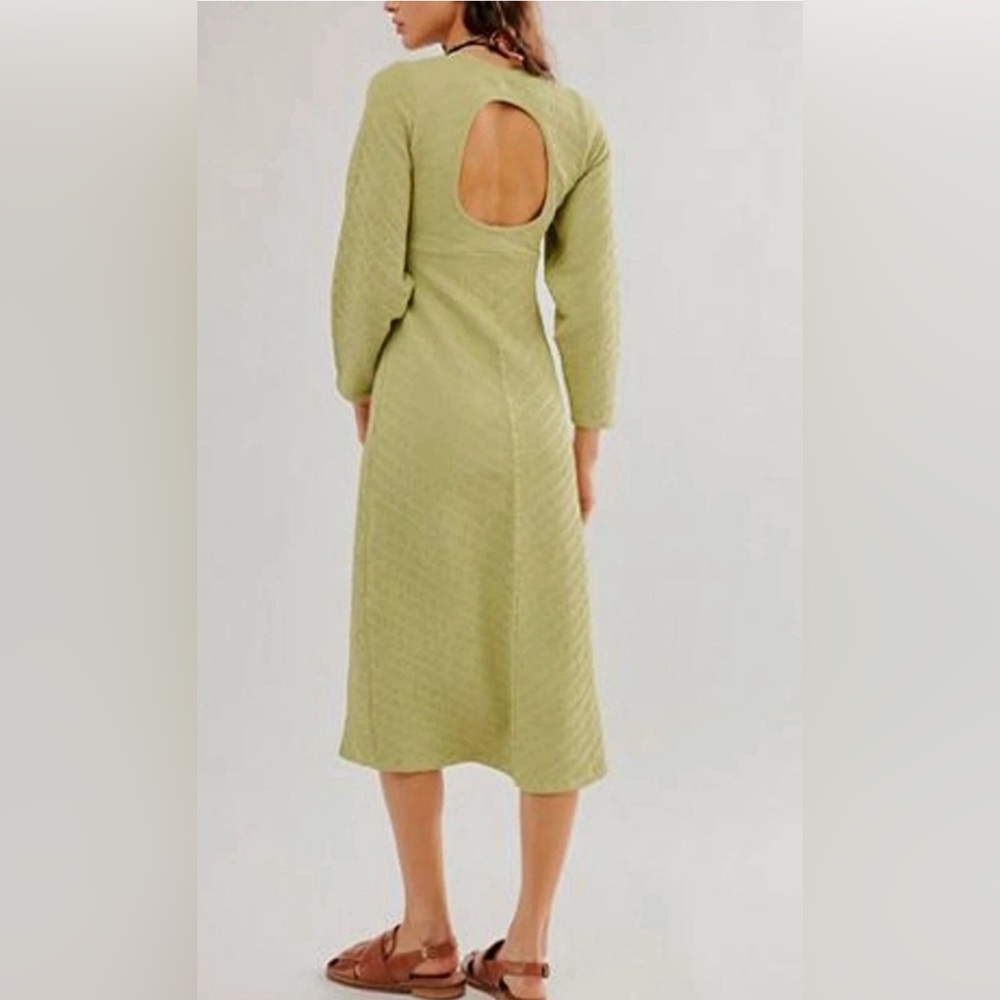 NWT: Free People Gabby Midi Dress - Picture 3 of 6